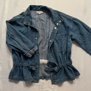 Madewell Denim Southlake Military Jacket